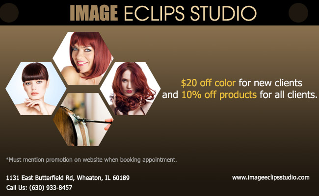 Promotions- Image Eclips Studio | Beauty & Hair Salon Wheaton, IL